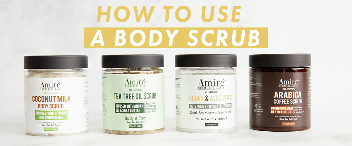 How to Use a Body Scrub shopamire