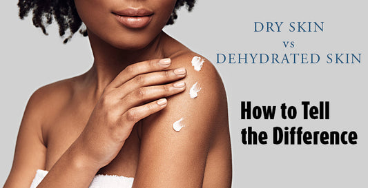 Dry vs dehydrated skin by amire cosmetics skincare